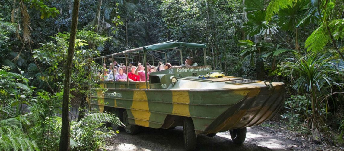 Army Duck Rainforest Tour - On The Beach Holiday Apartments